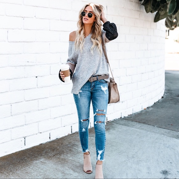 LAST‼️ Colorblock Sweater - Picture 3 of 8